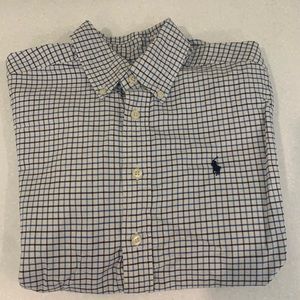 Ralph Lauren plaid medium boys